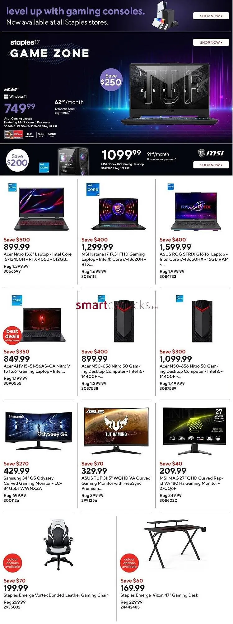 Staples flyer from August 15 to August 21 2024 - flyer page 20