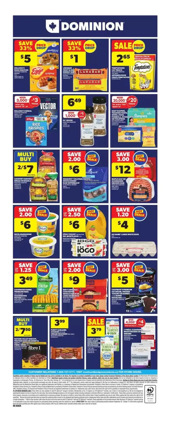 Current special promotions from October 3 to October 9 2024 - flyer page 4