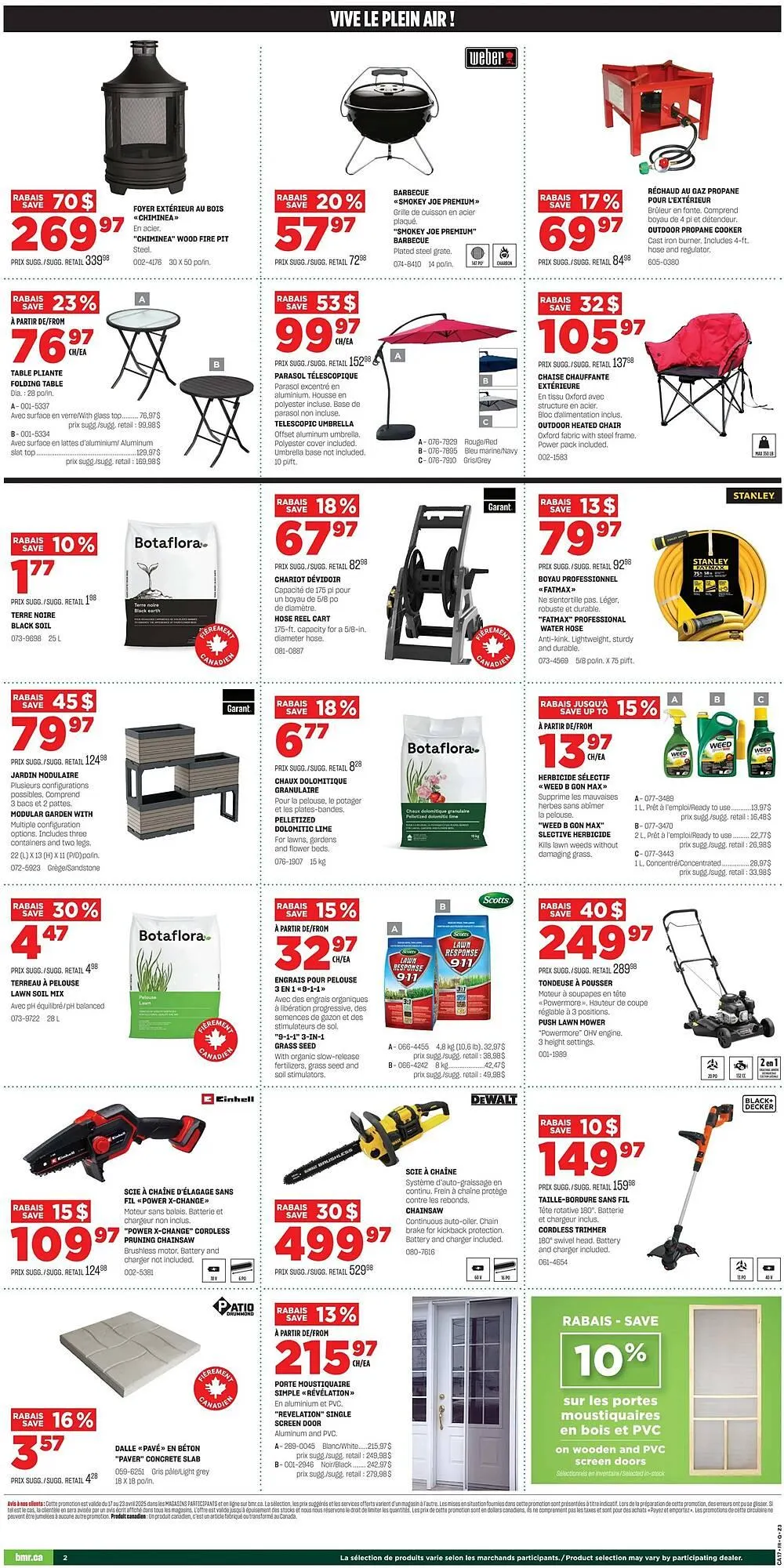 BMR flyer from April 17 to April 23 2025 - flyer page 2