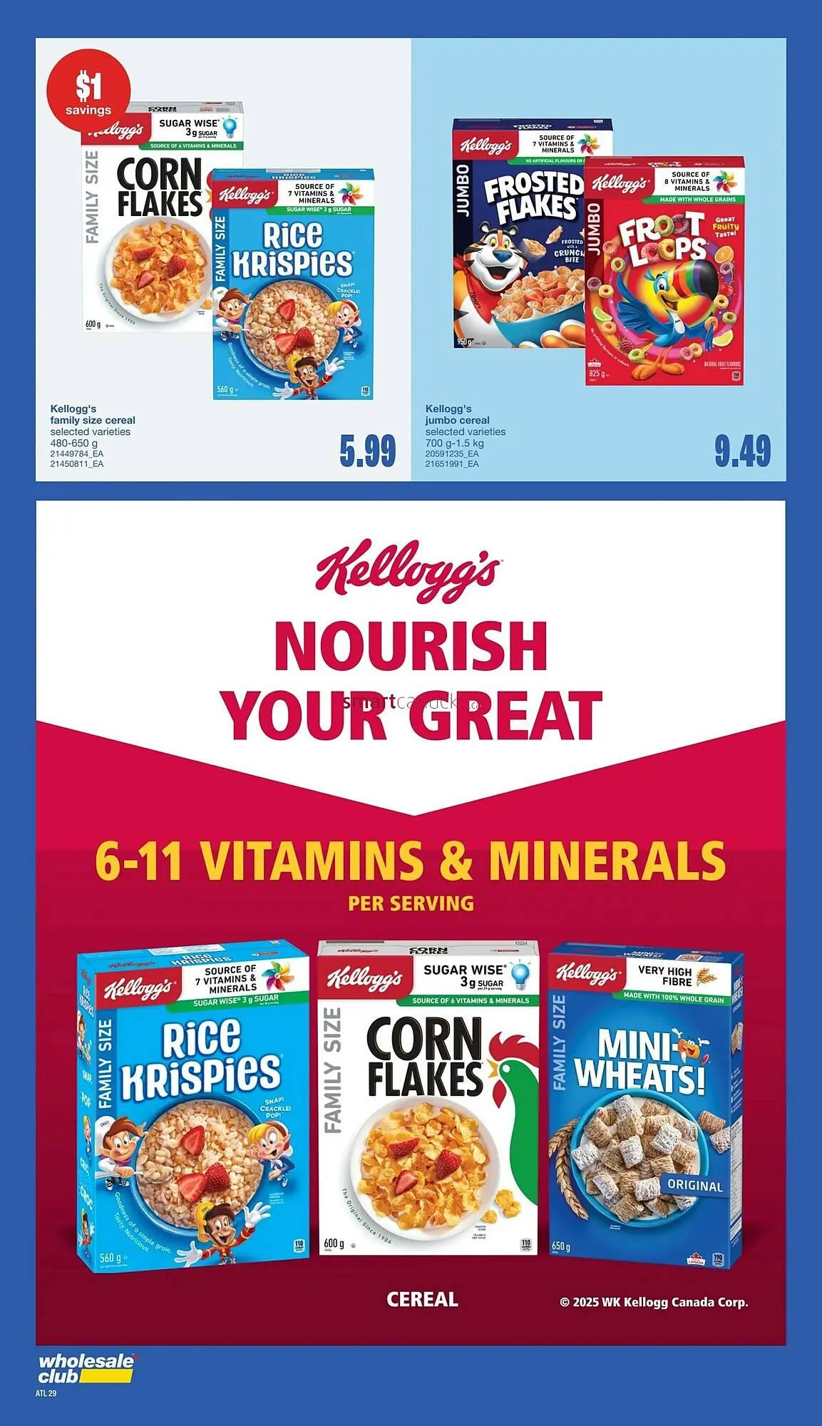 Wholesale Club flyer from October 23 to October 29 2025 - flyer page 29