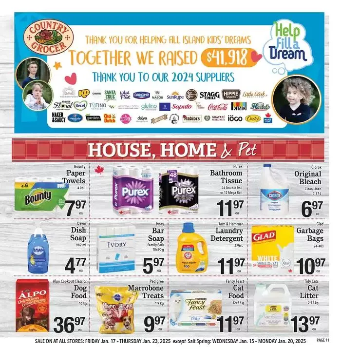 Discover attractive offers from January 15 to January 22 2025 - flyer page 11