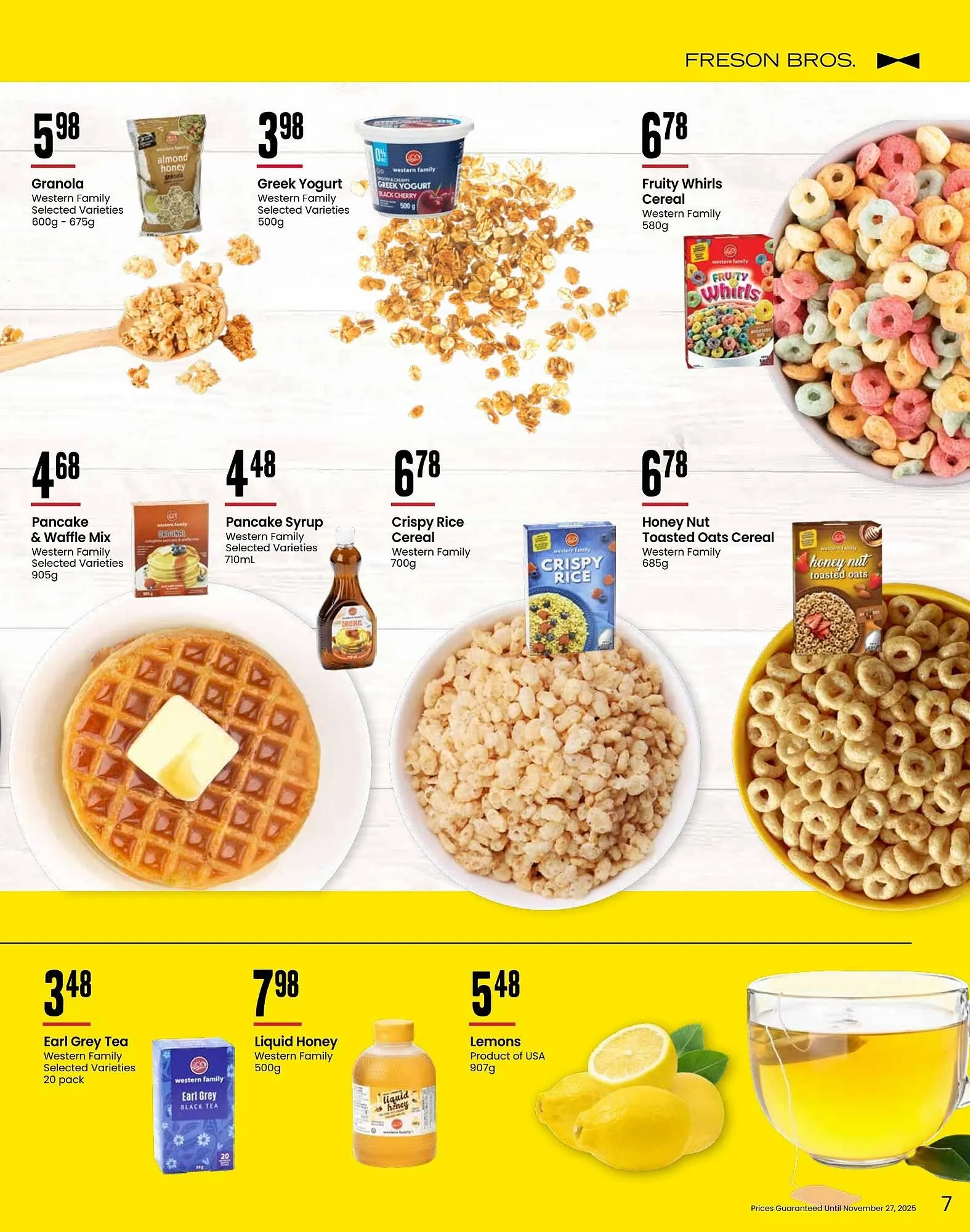 Freson Bros flyer from October 31 to November 27 2025 - flyer page 7