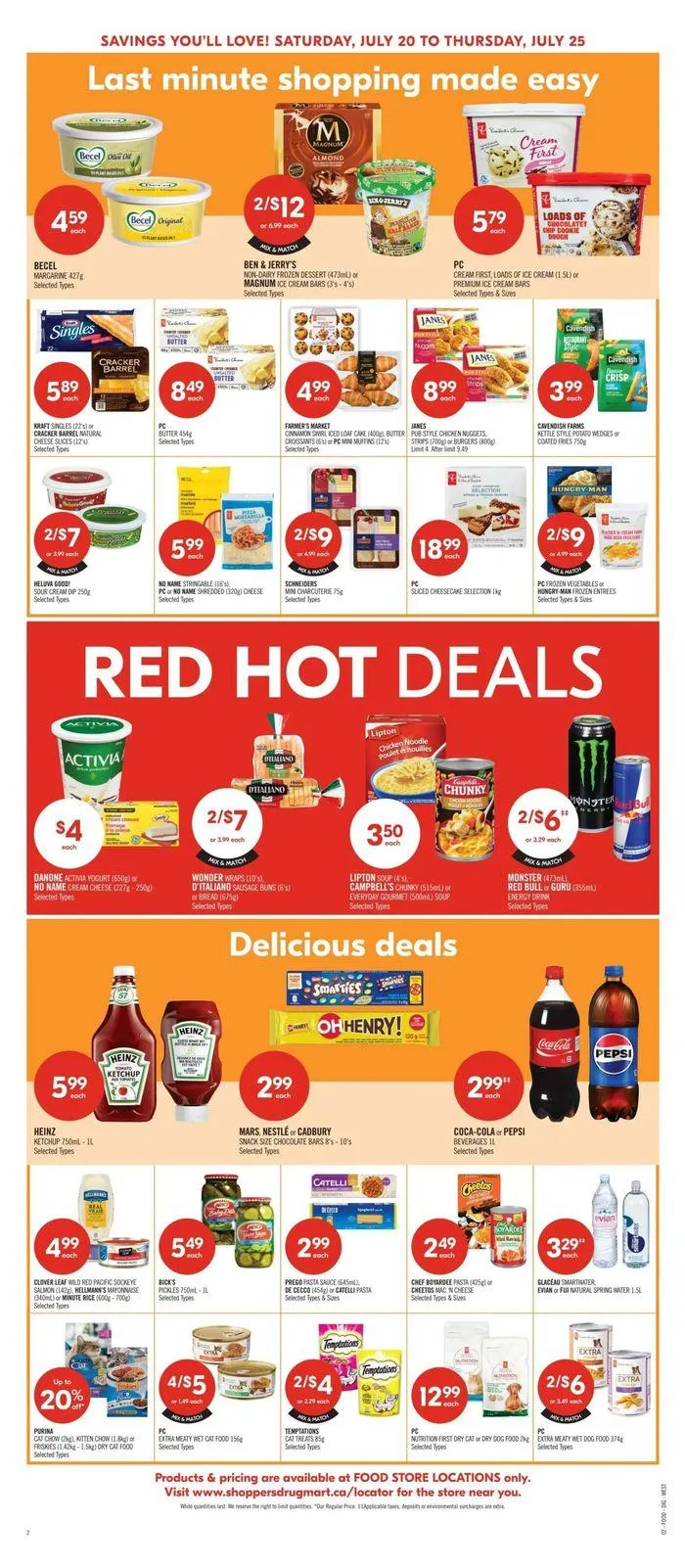 Our best offers for you from July 20 to July 25 2024 - flyer page 6