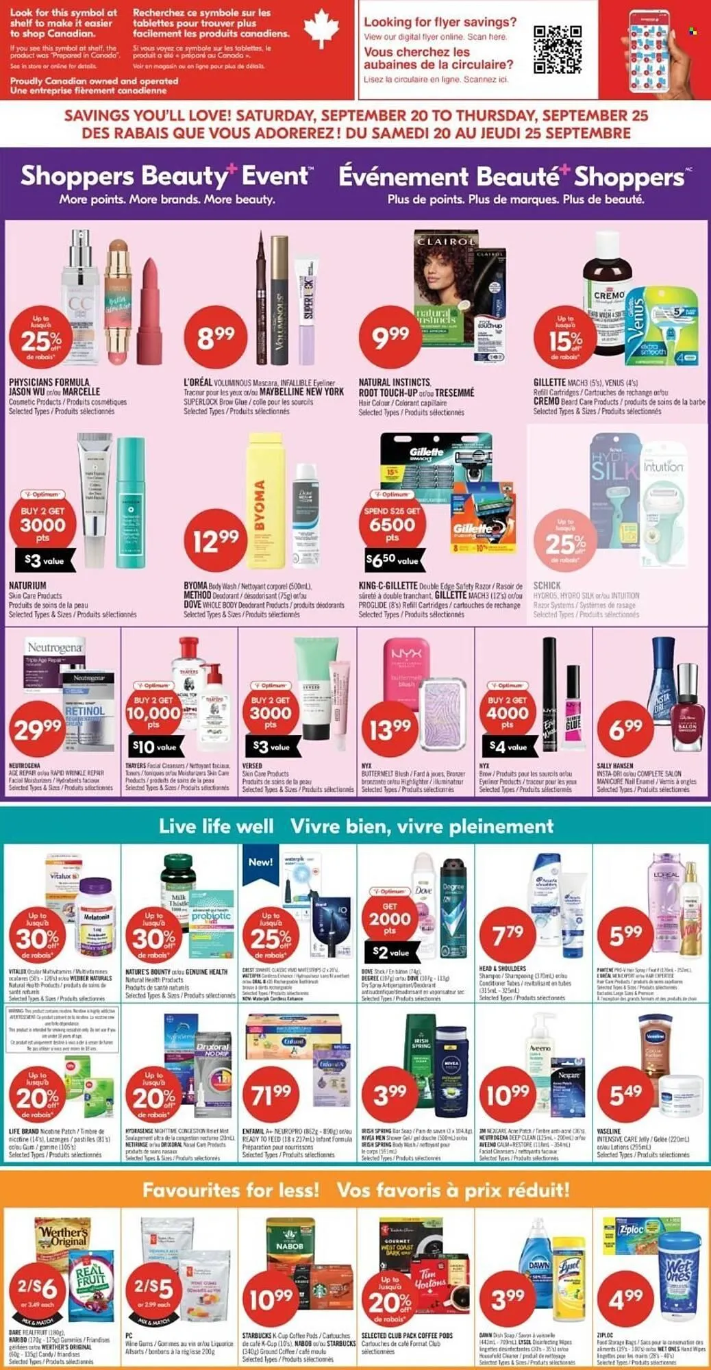 Shoppers Drug Mart flyer from September 20 to September 25 2025 - flyer page 19