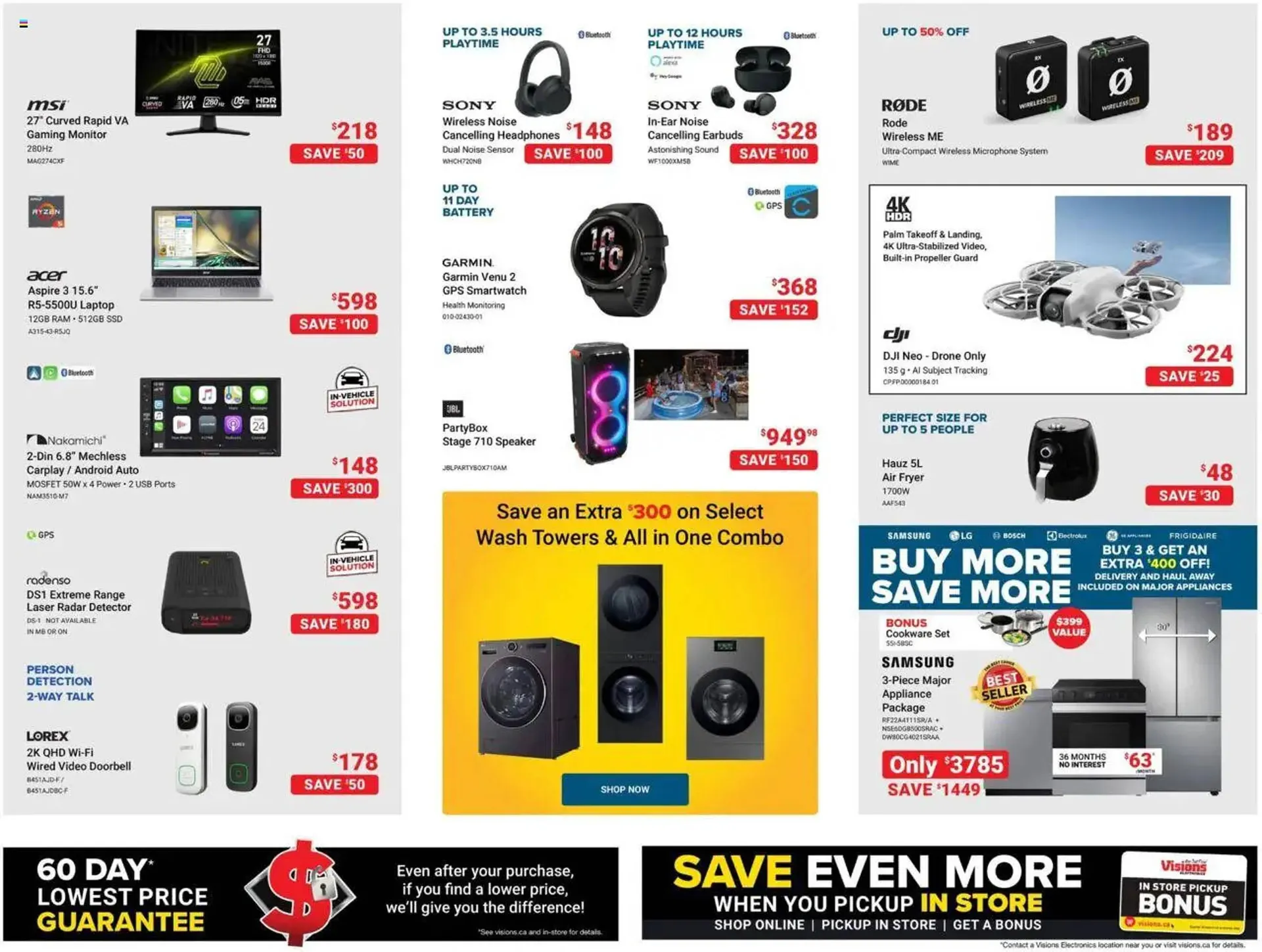 Visions Electronics flyer from April 25 to May 1 2025 - flyer page 3