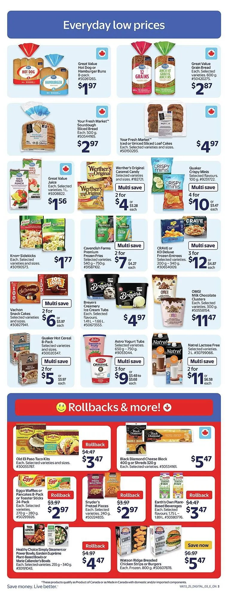 Walmart flyer from April 24 to May 1 2025 - flyer page 4