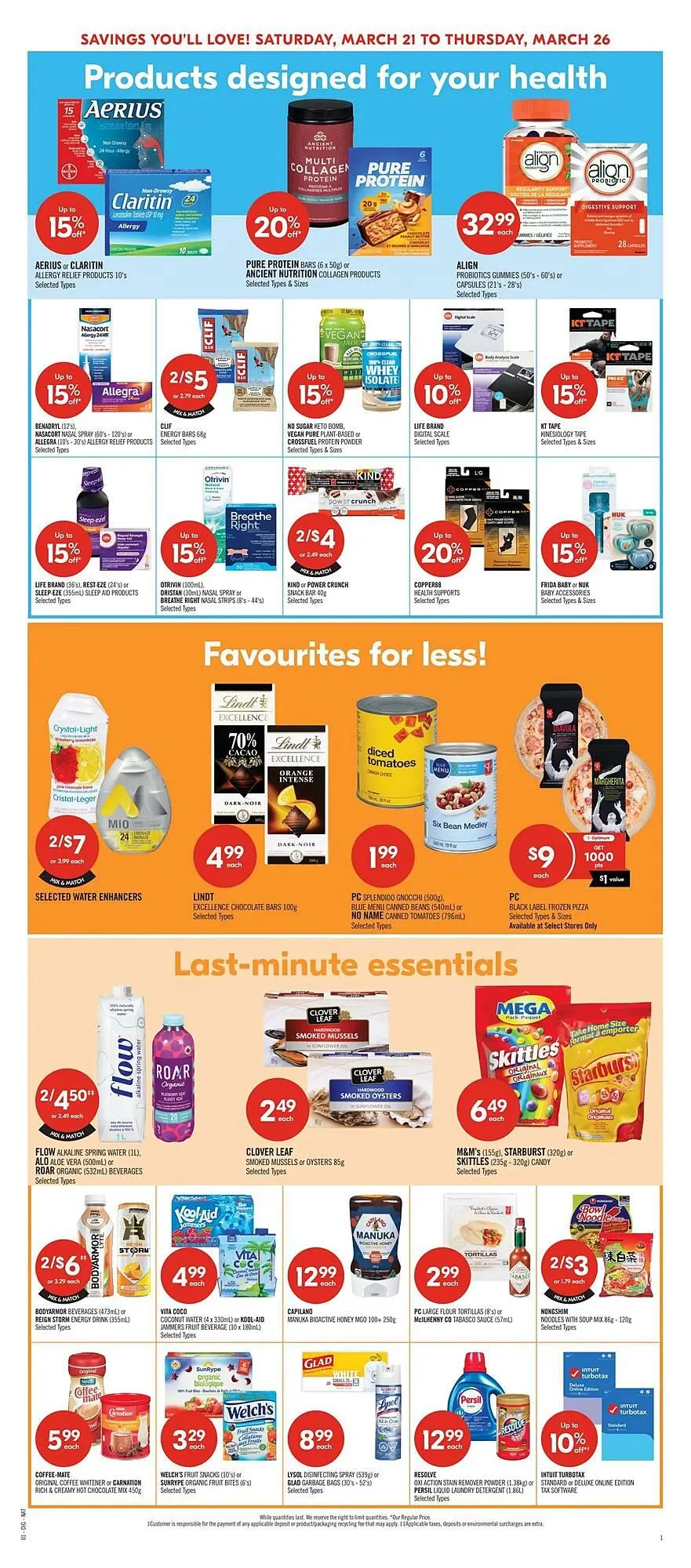 Shoppers Drug Mart flyer from March 21 to March 26 2026 - flyer page 17