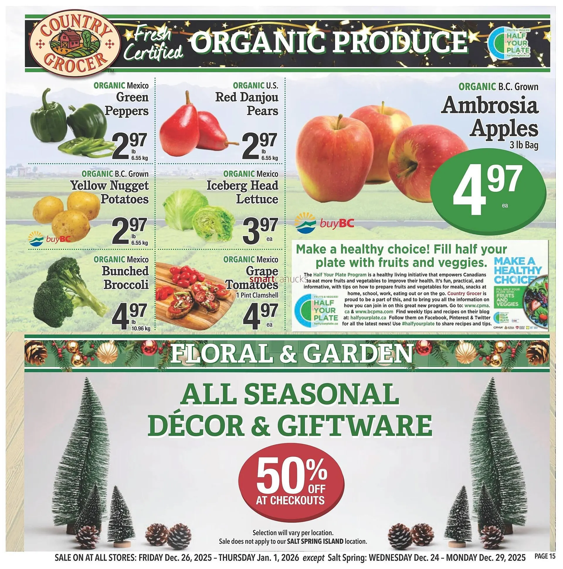 Country Grocer flyer from December 26 to January 1 2026 - flyer page 15