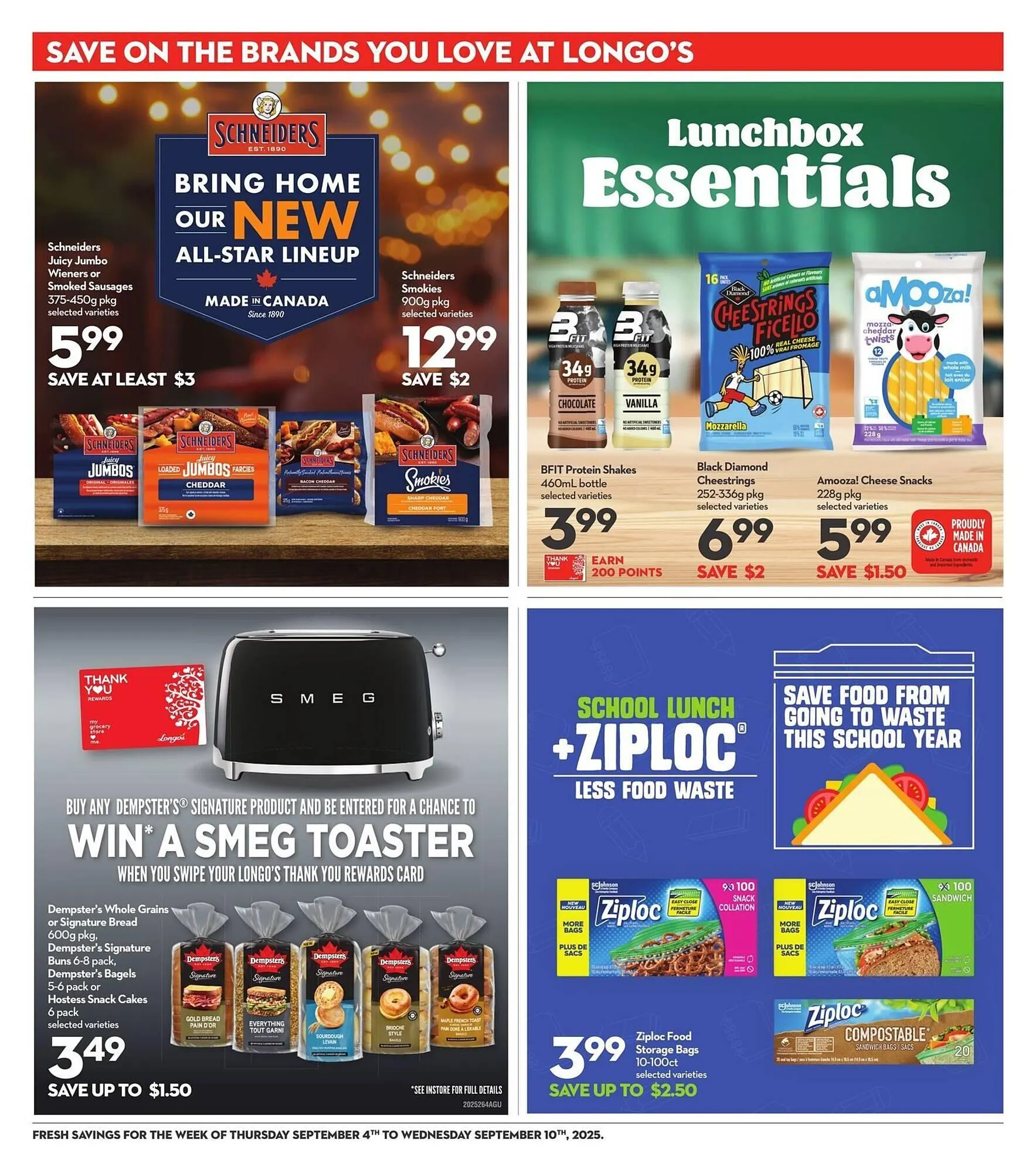 Longo's flyer from September 4 to September 11 2025 - flyer page 17