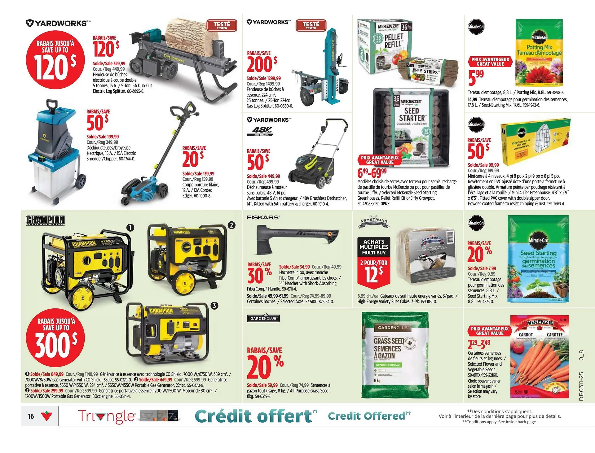 Canadian Tire flyer from March 6 to March 12 2025 - flyer page 16