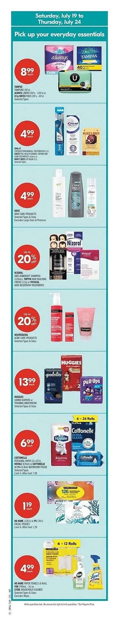 Shoppers Drug Mart flyer from July 17 to July 23 2025 - flyer page 3