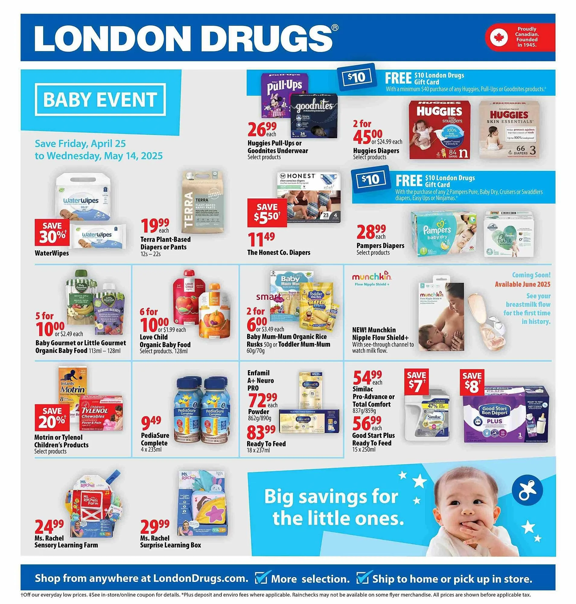 London Drugs flyer from April 24 to April 30 2025 - flyer page 1