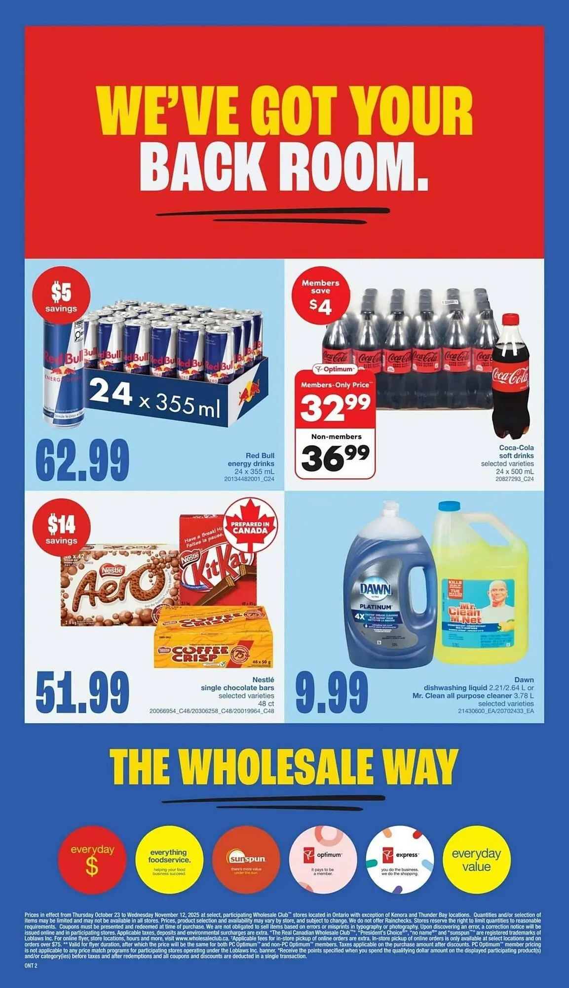 Wholesale Club flyer from November 4 to November 12 2025 - flyer page 2