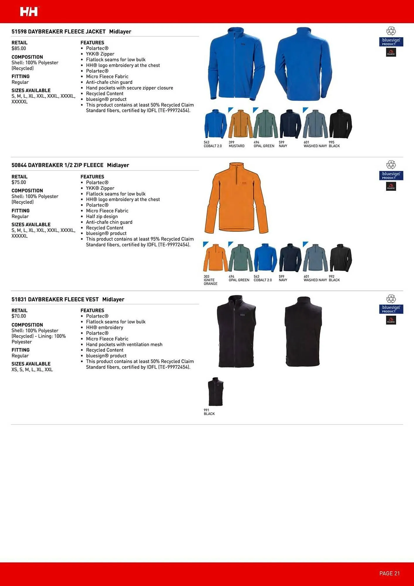 Helly Hansen flyer from March 12 to May 31 2026 - flyer page 21