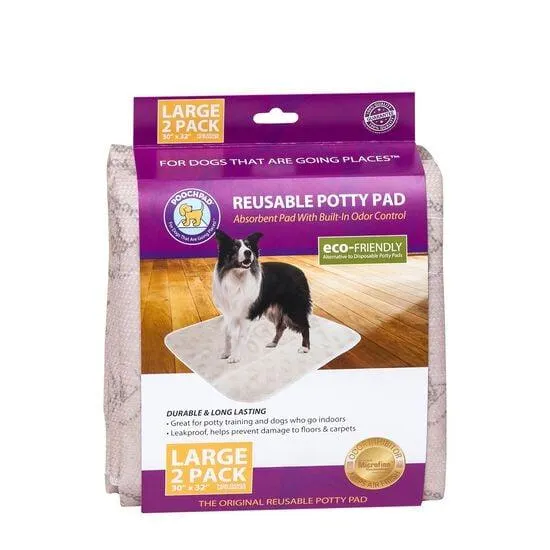 PoochPad Reusable Training Pads, 2-Pack