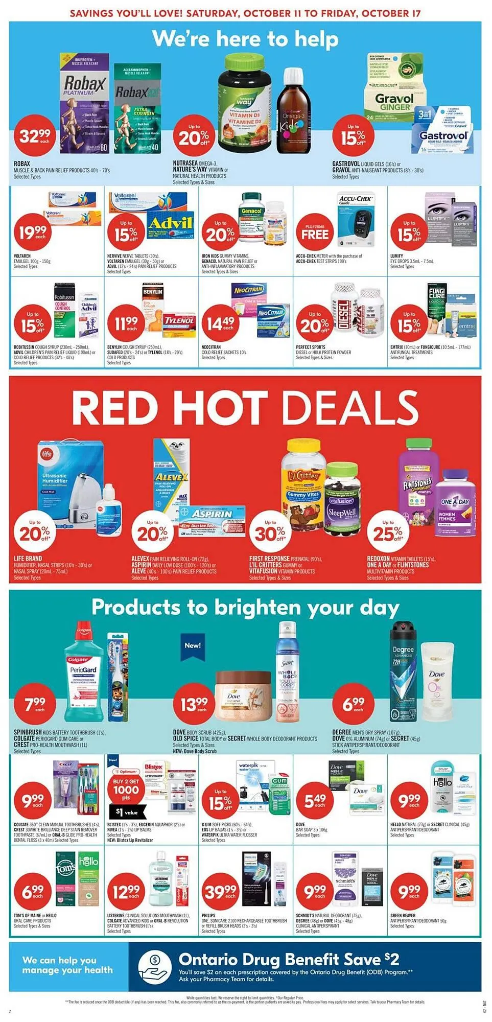 Shoppers Drug Mart flyer from October 11 to October 17 2025 - flyer page 4