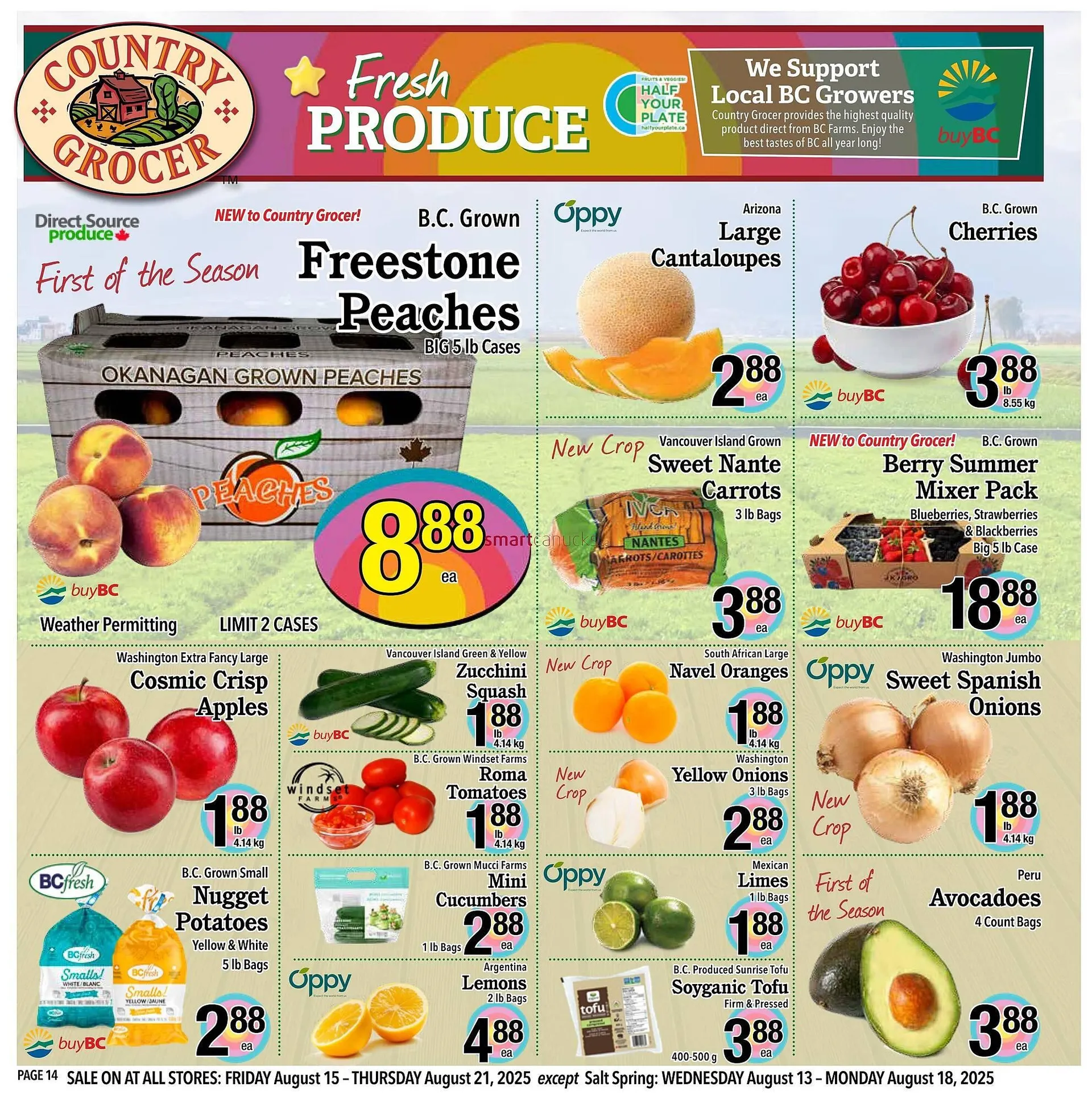 Country Grocer flyer from August 14 to August 20 2025 - flyer page 14