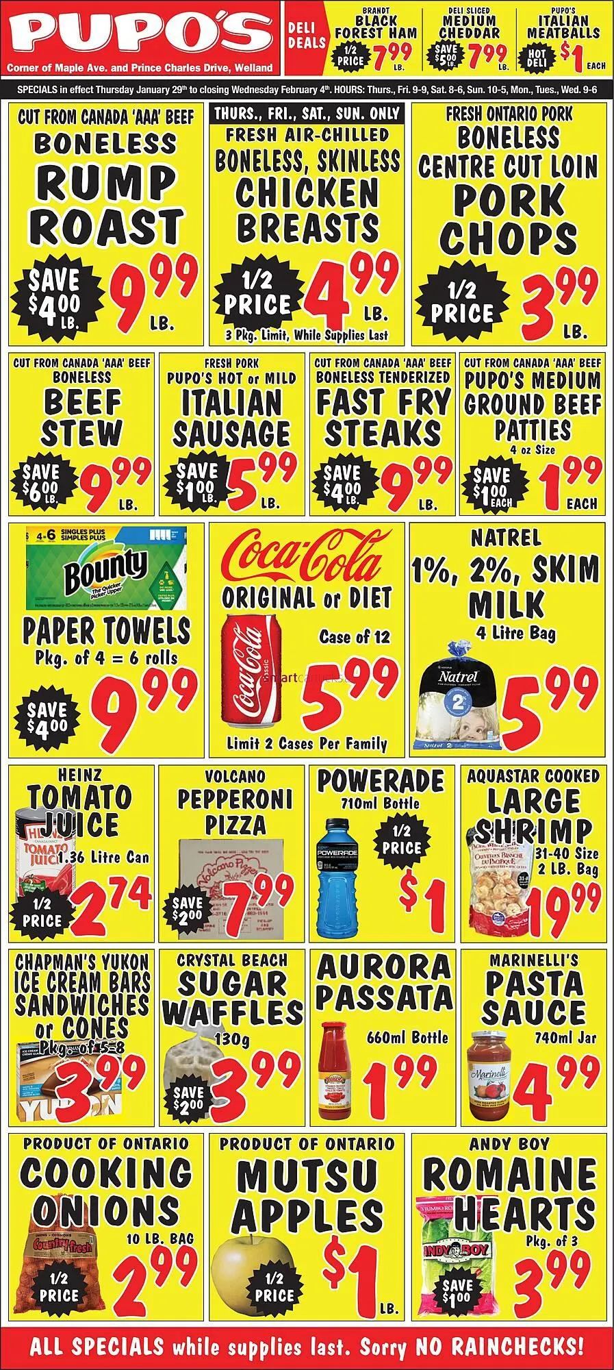 Pupos Food Market flyer - 1