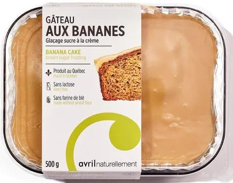 Gâteau aux bananes - Glaçage sucre à la crème