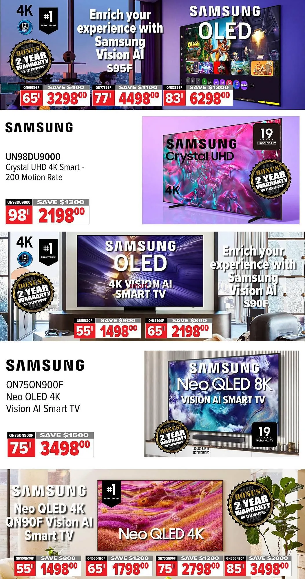 2001 Audio Video flyer from December 19 to December 25 2025 - flyer page 7