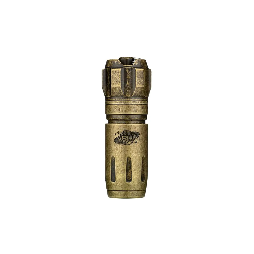 Olight i18 Brass USB-C Rechargeable EDC Keychain Flashlight