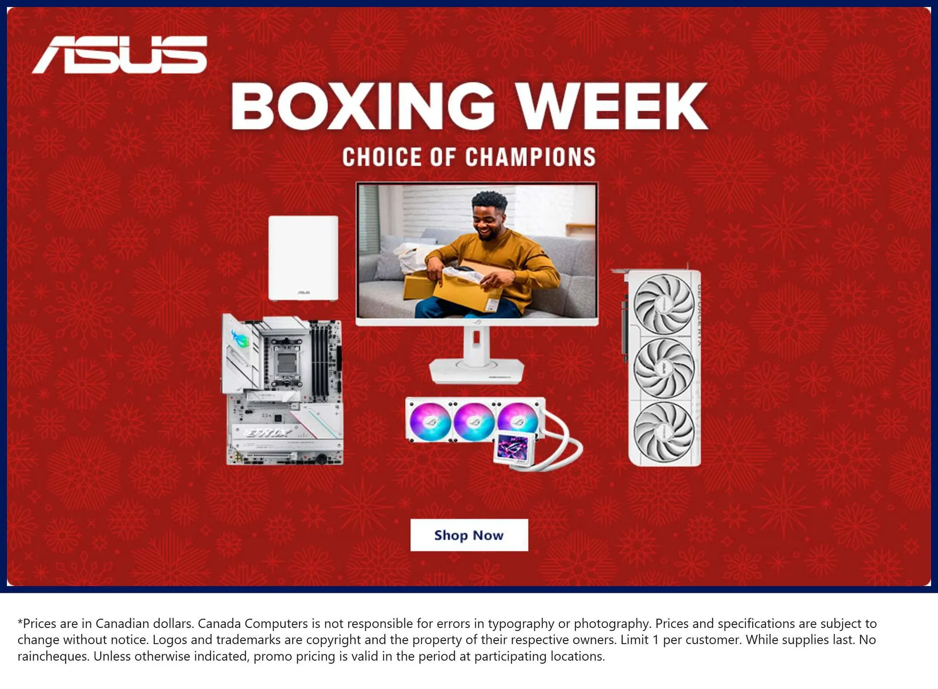 Canada Computers flyer from December 26 to January 1 2026 - flyer page 1