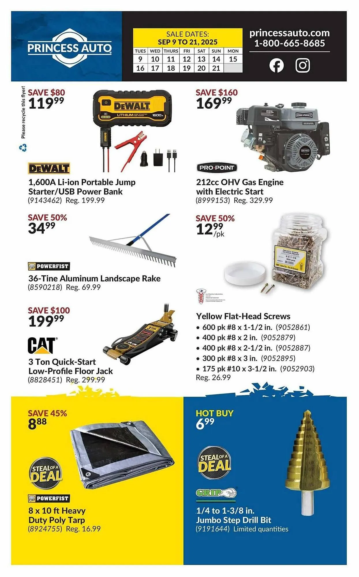 Princess Auto flyer from September 5 to September 12 2025 - flyer page 2
