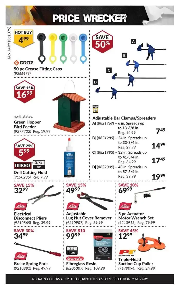 Price Wrecker from January 1 to January 31 2025 - flyer page 20