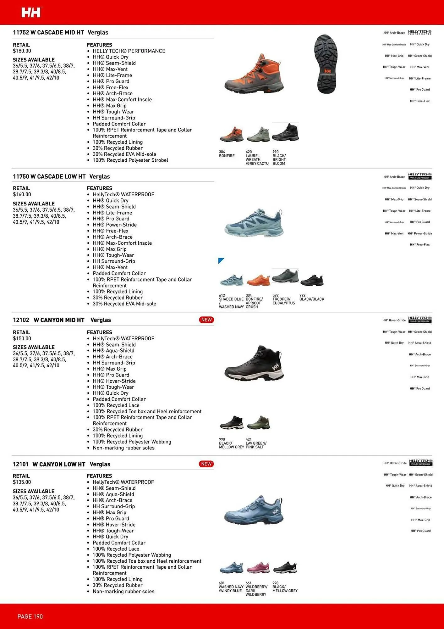 Helly Hansen flyer from March 12 to May 31 2026 - flyer page 190
