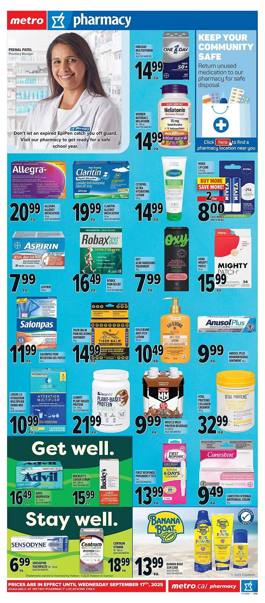 Metro flyer from August 21 to August 27 2025 - flyer page 13