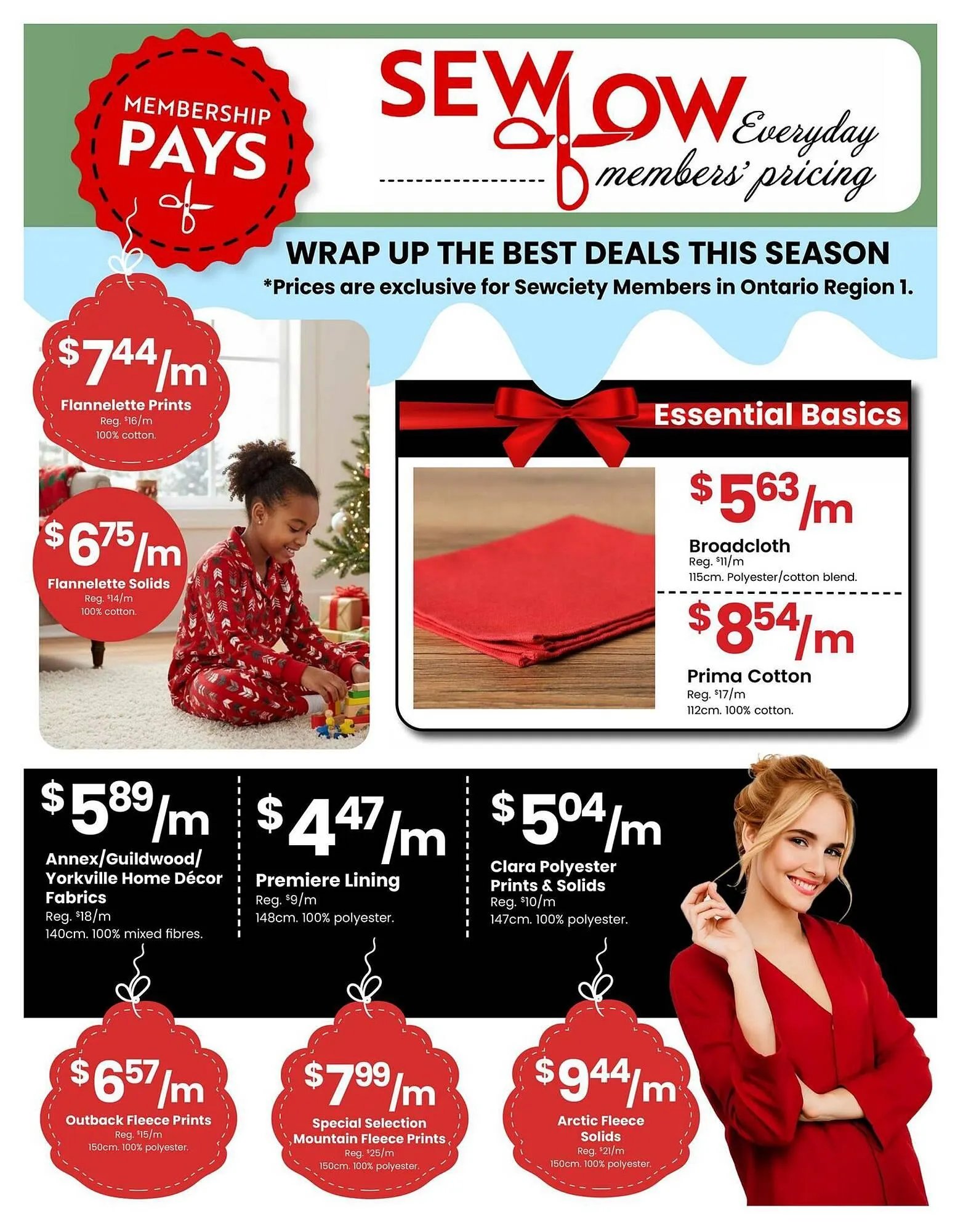 Fabricland flyer from December 1 to December 31 2025 - flyer page 11