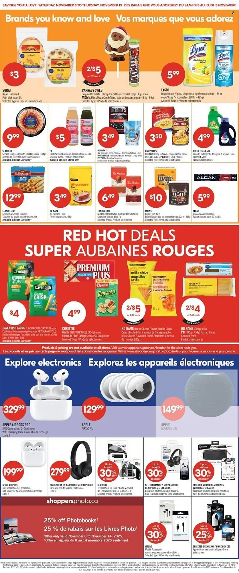 Shoppers Drug Mart flyer from November 8 to November 13 2025 - flyer page 8