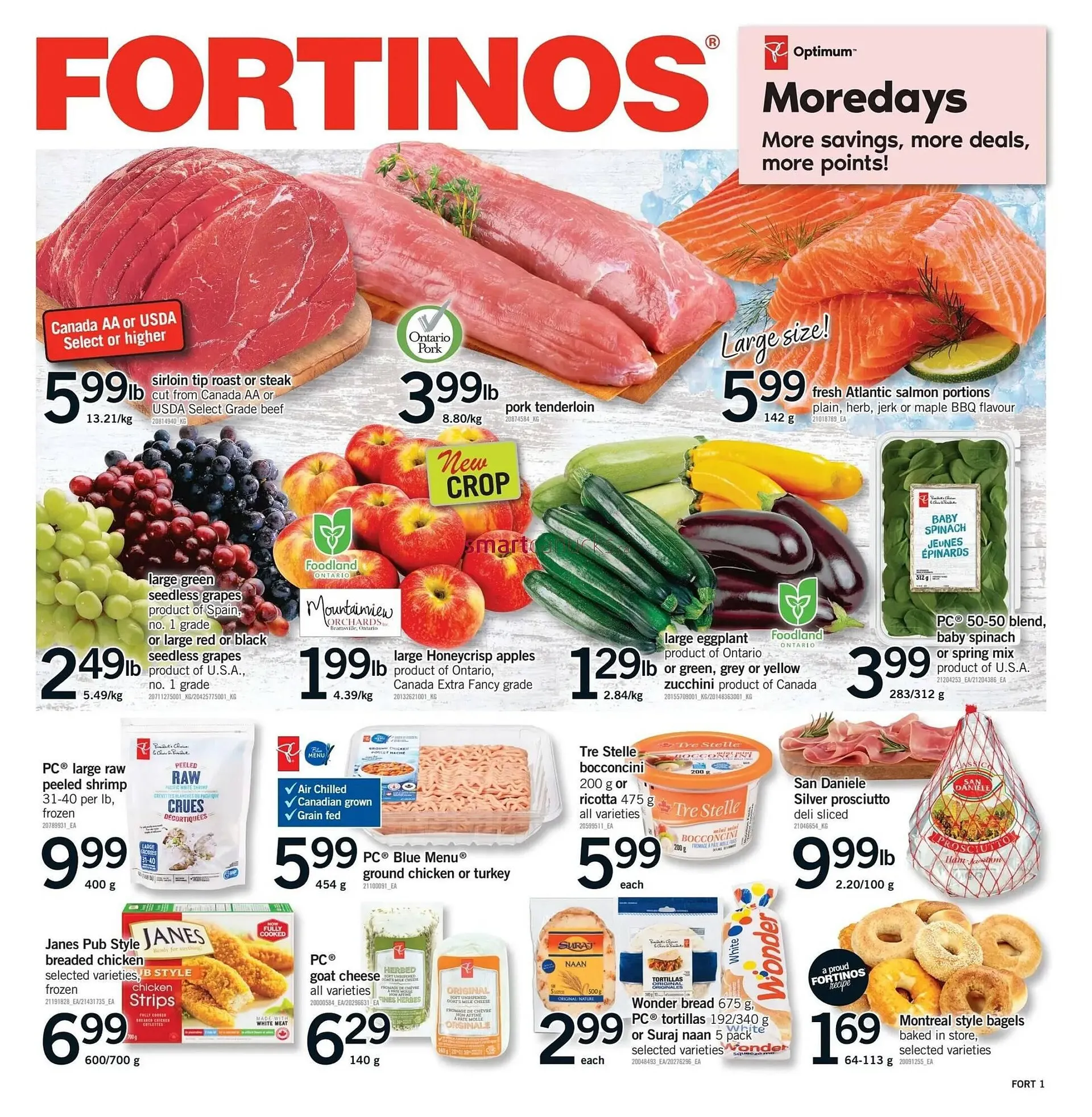 Fortinos flyer from September 19 to September 25 2024 - flyer page 1