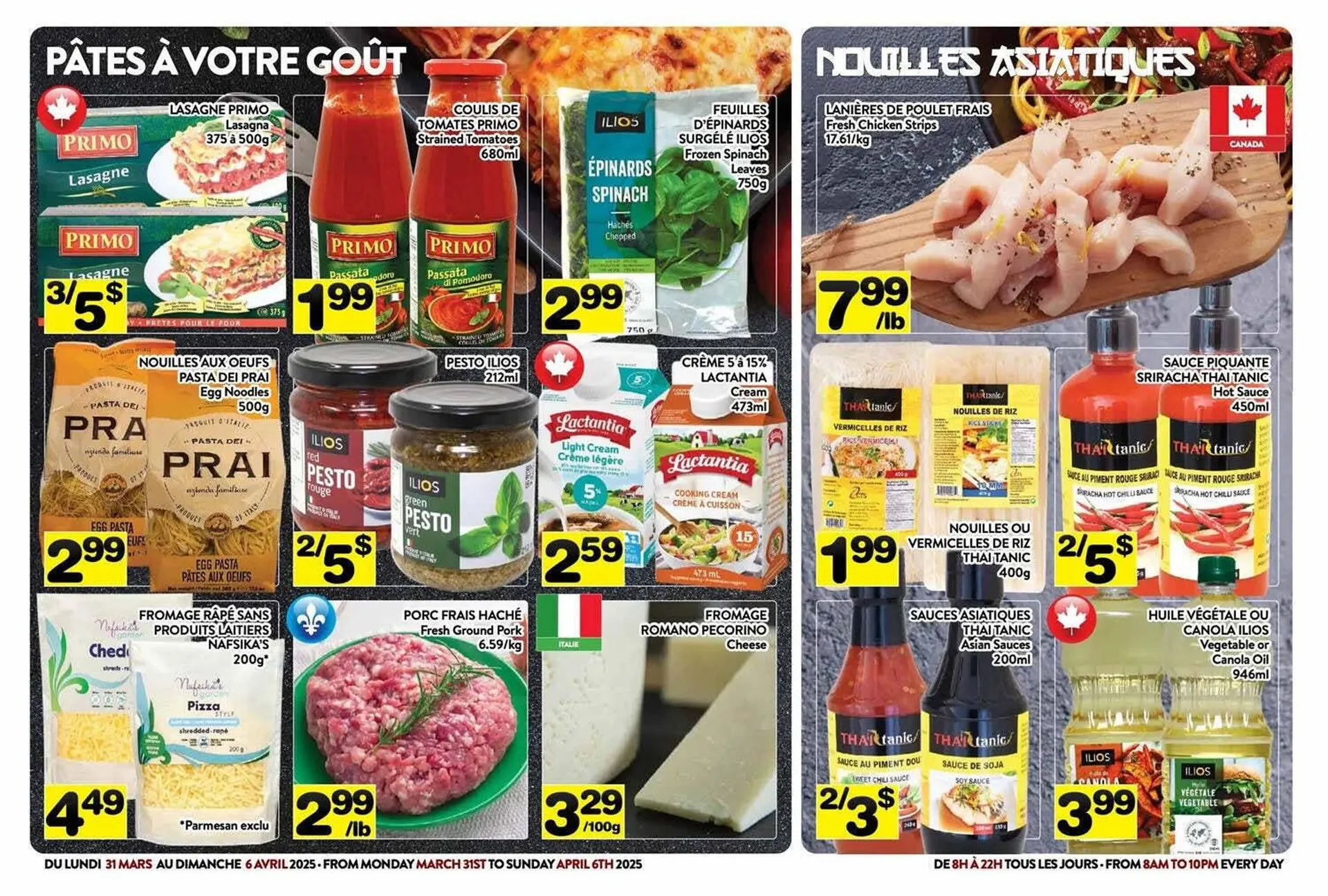 Supermarché PA flyer from March 31 to April 28 2025 - flyer page 3