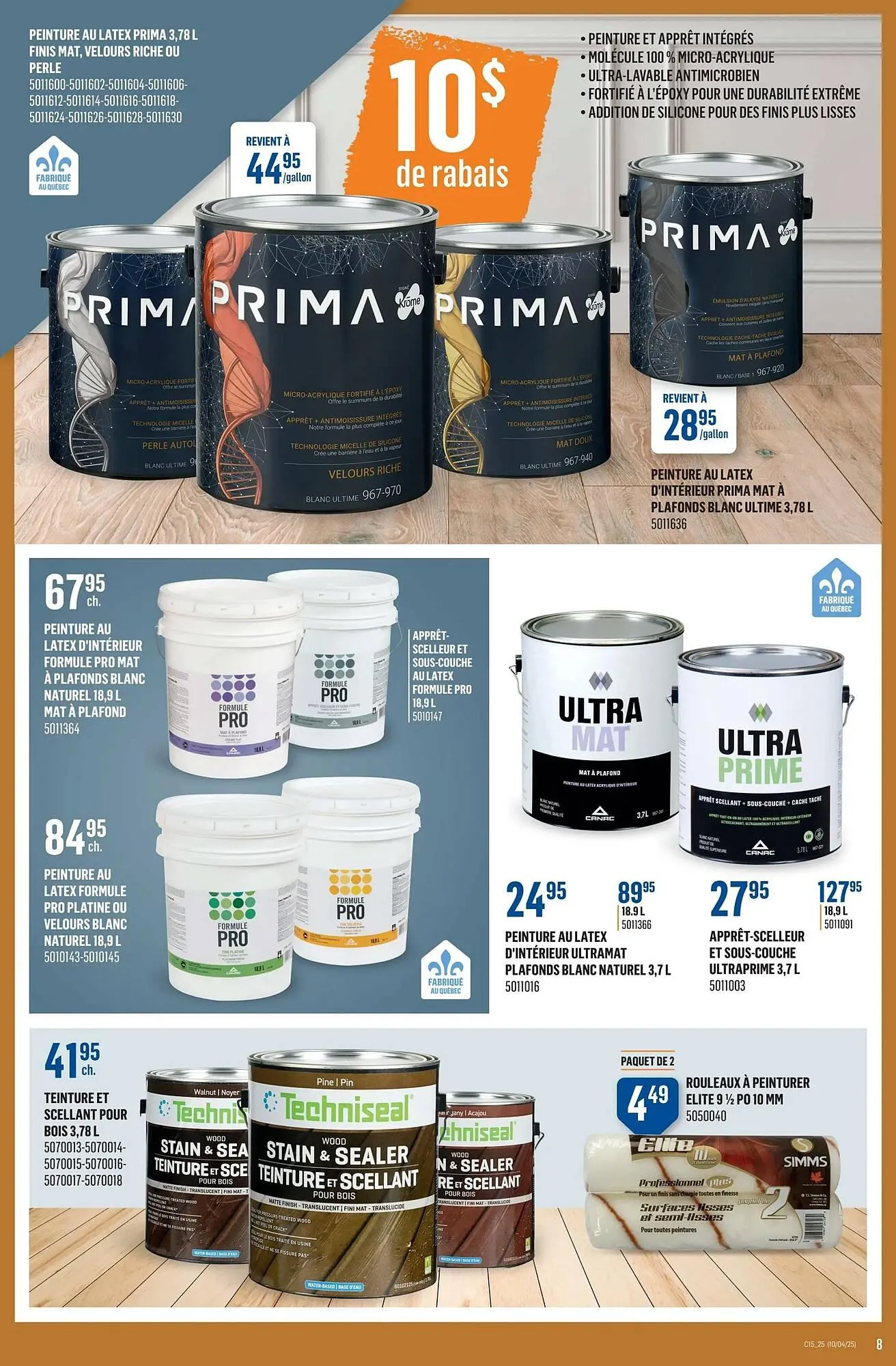 Canac flyer from April 10 to April 16 2025 - flyer page 8