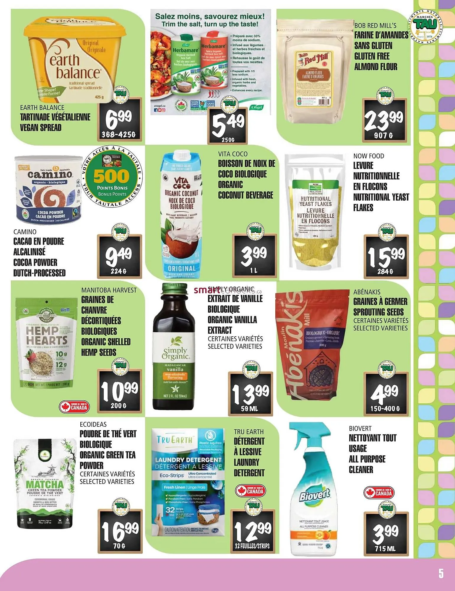 Marches Tau flyer from March 31 to April 13 2025 - flyer page 5