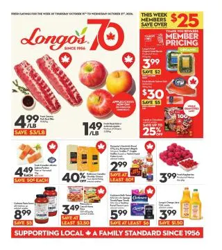Longo's Flyer from October 14 to October 21 2026 - flyer page 1