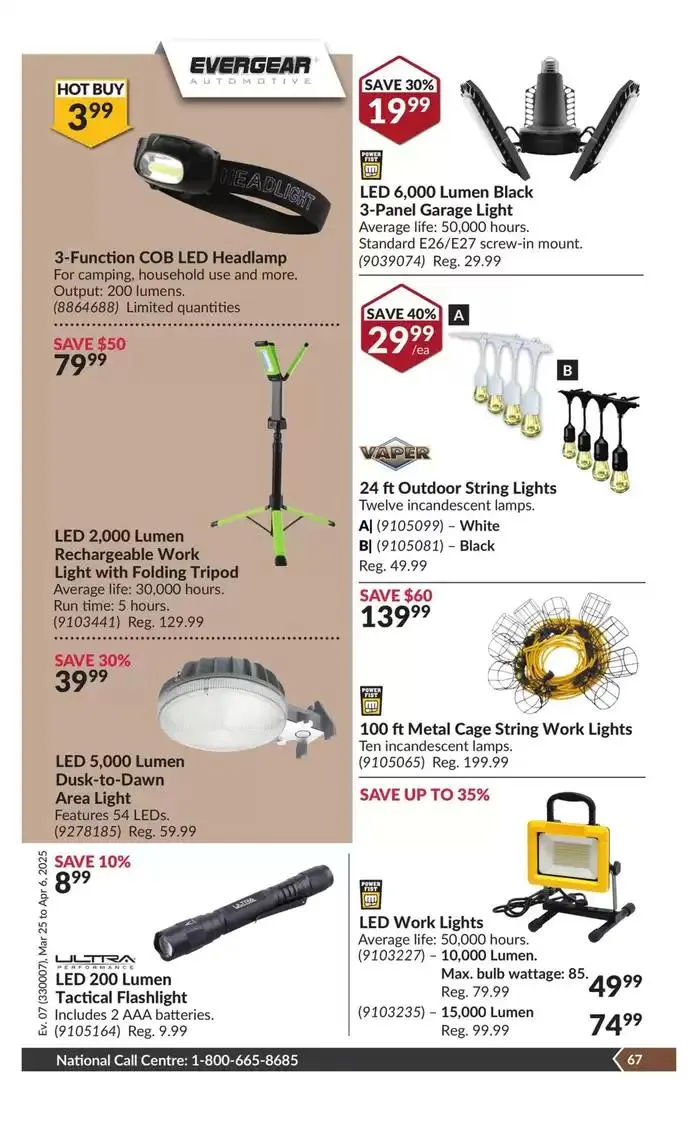 National Sale from March 25 to April 6 2025 - flyer page 72