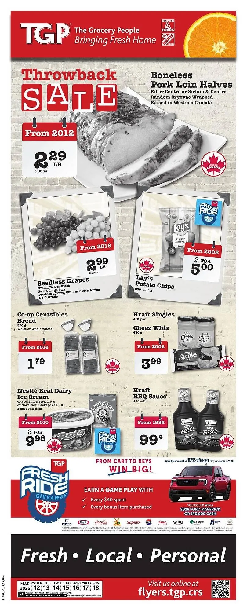 TGP The Grocery People flyer from March 12 to March 18 2026 - flyer page 3