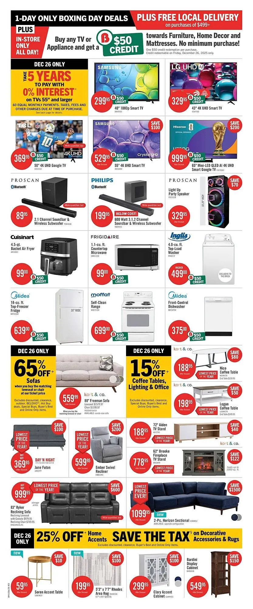 The Brick flyer from December 19 to December 26 2025 - flyer page 3