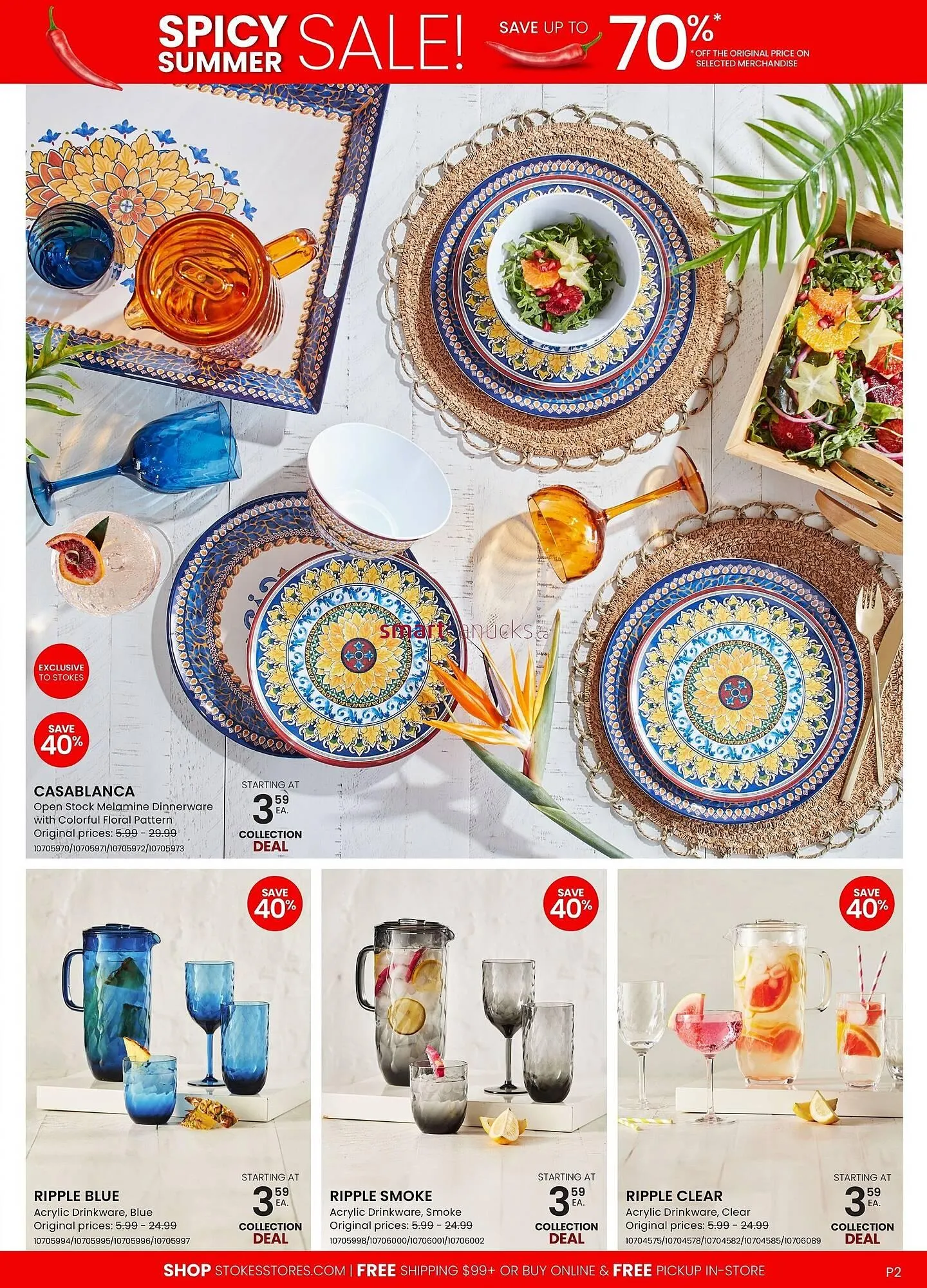 Stokes flyer from July 28 to September 28 2025 - flyer page 2