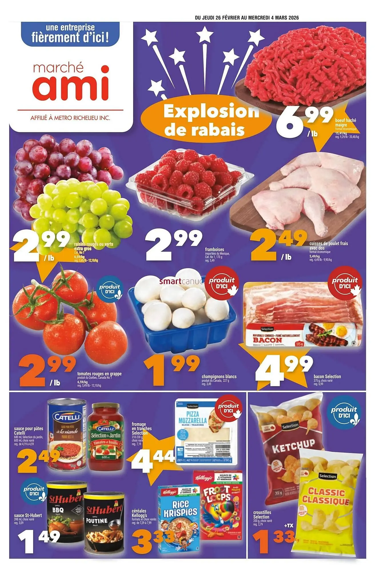 Marche Ami flyer from February 26 to March 4 2026 - flyer page 1