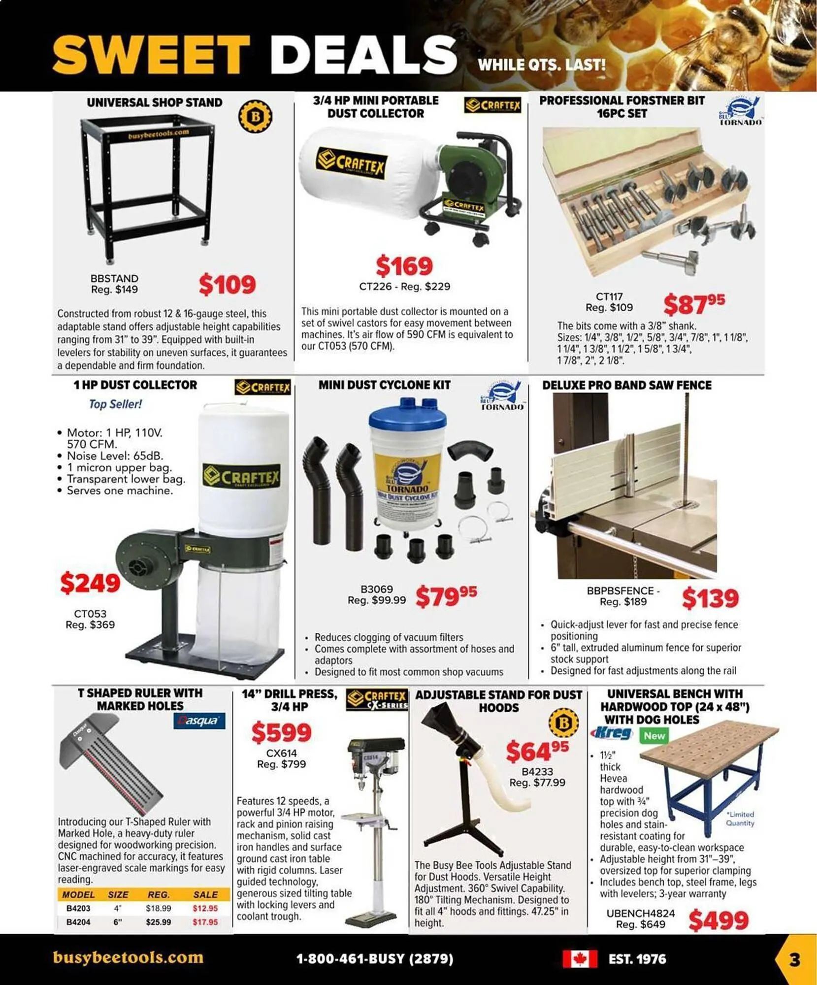 Busy Bee Tools flyer from September 9 to October 18 2025 - flyer page 3