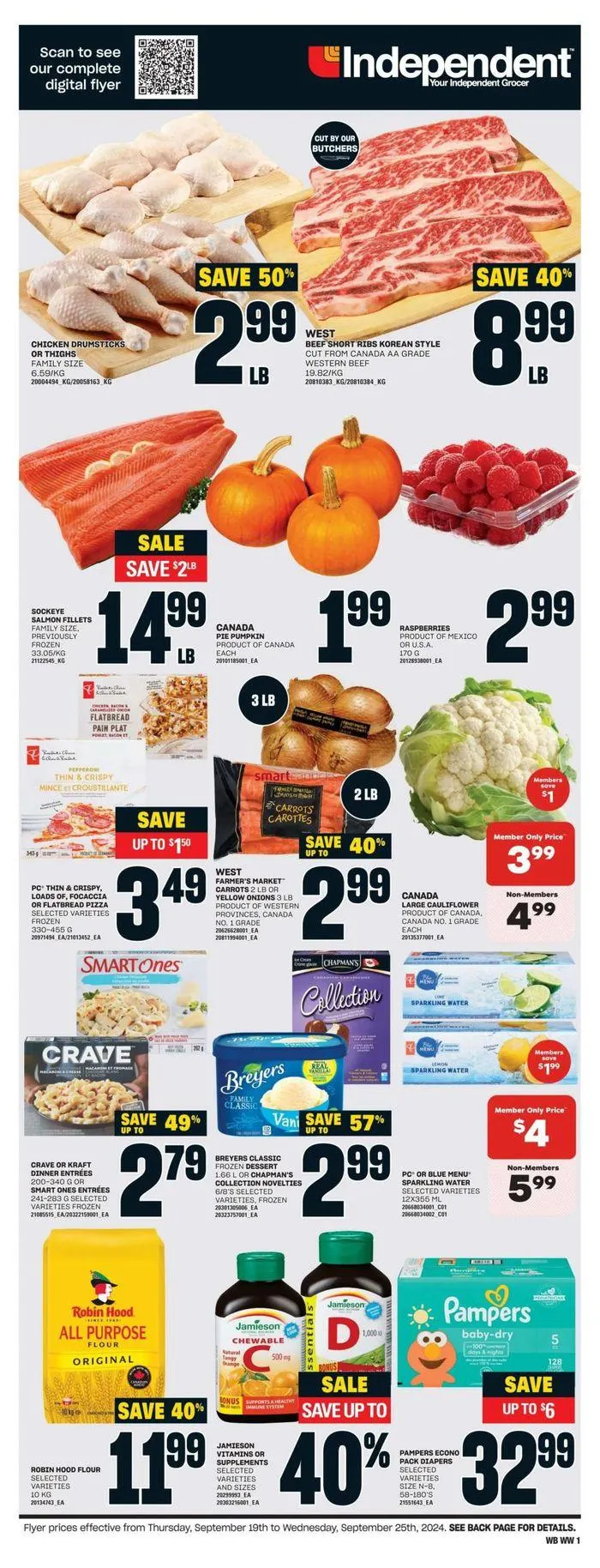 Independent Grocer weeky flyer from September 19 to September 25 2024 - flyer page 12