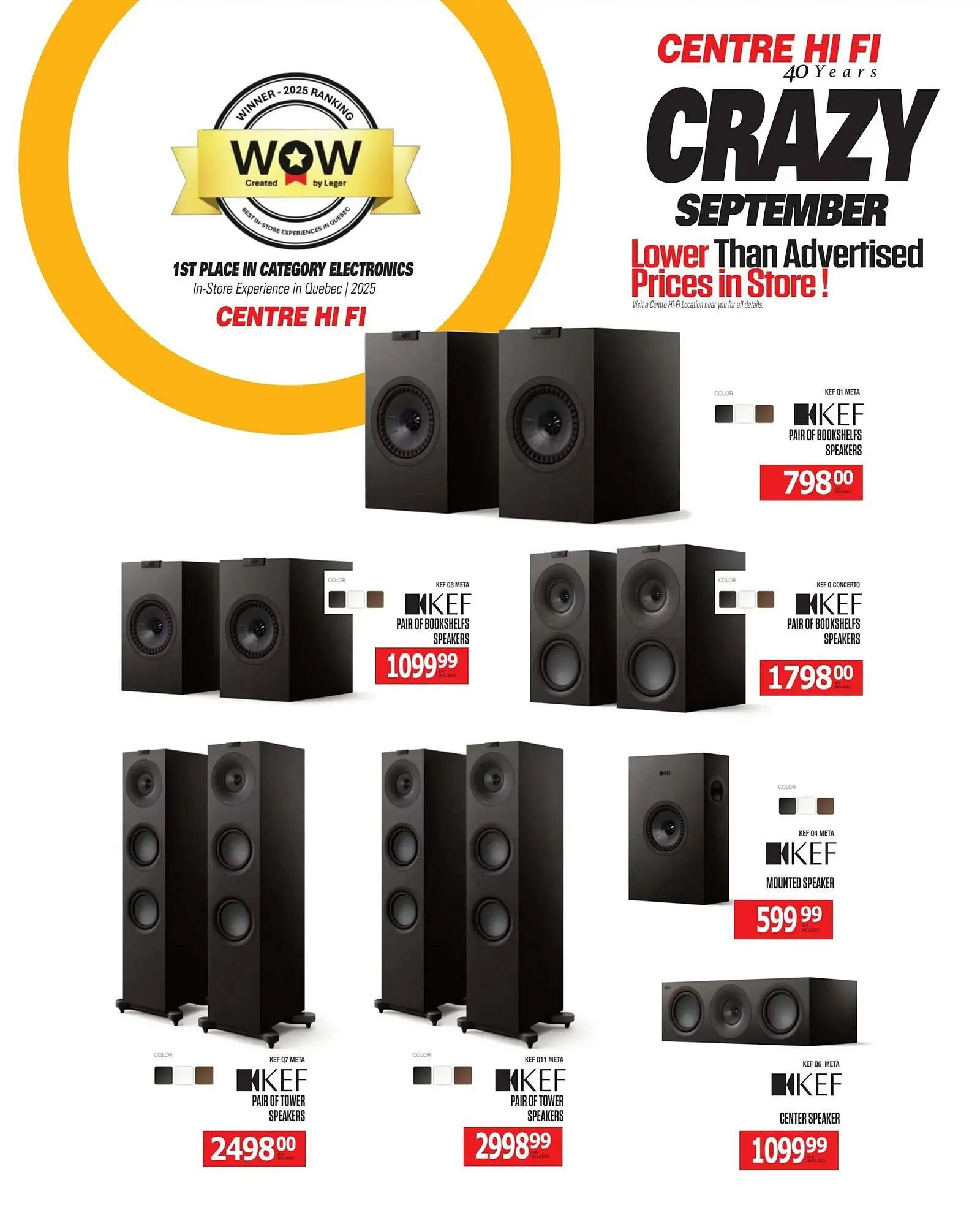 Centre Hi-Fi flyer from September 26 to October 2 2025 - flyer page 63