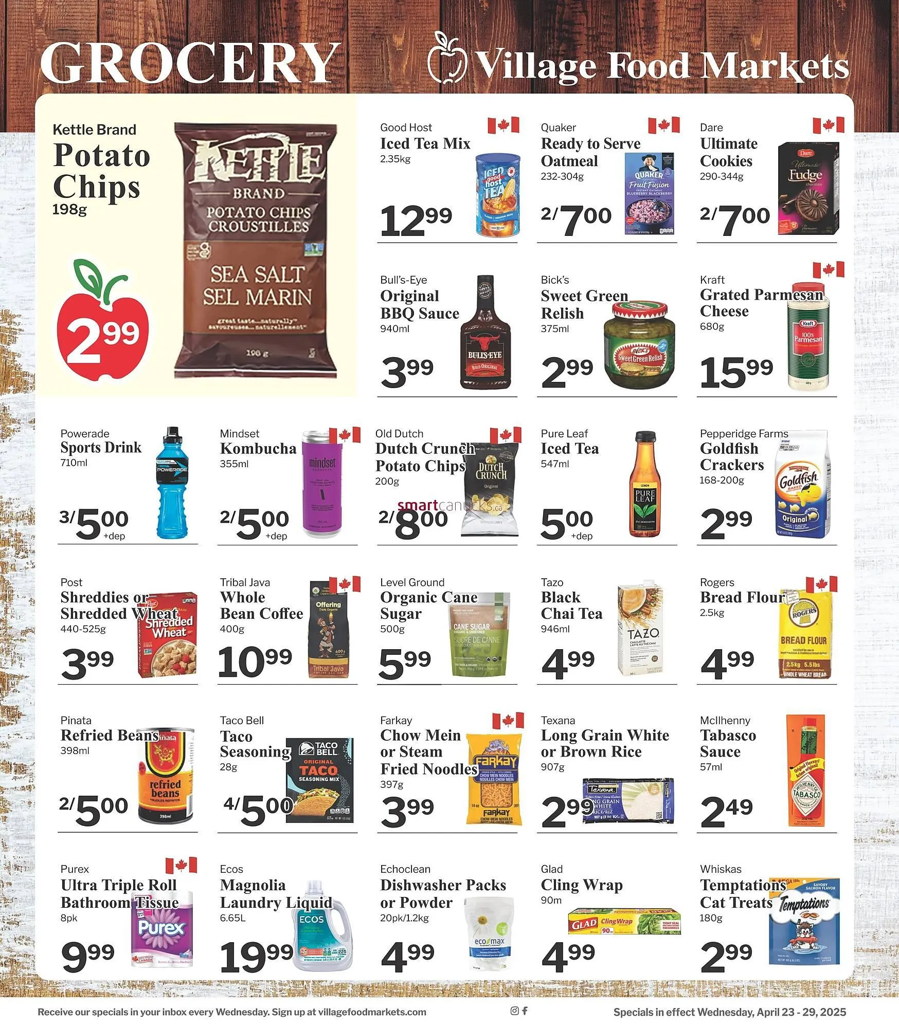 Village Food Markets flyer from April 23 to May 20 2025 - flyer page 2