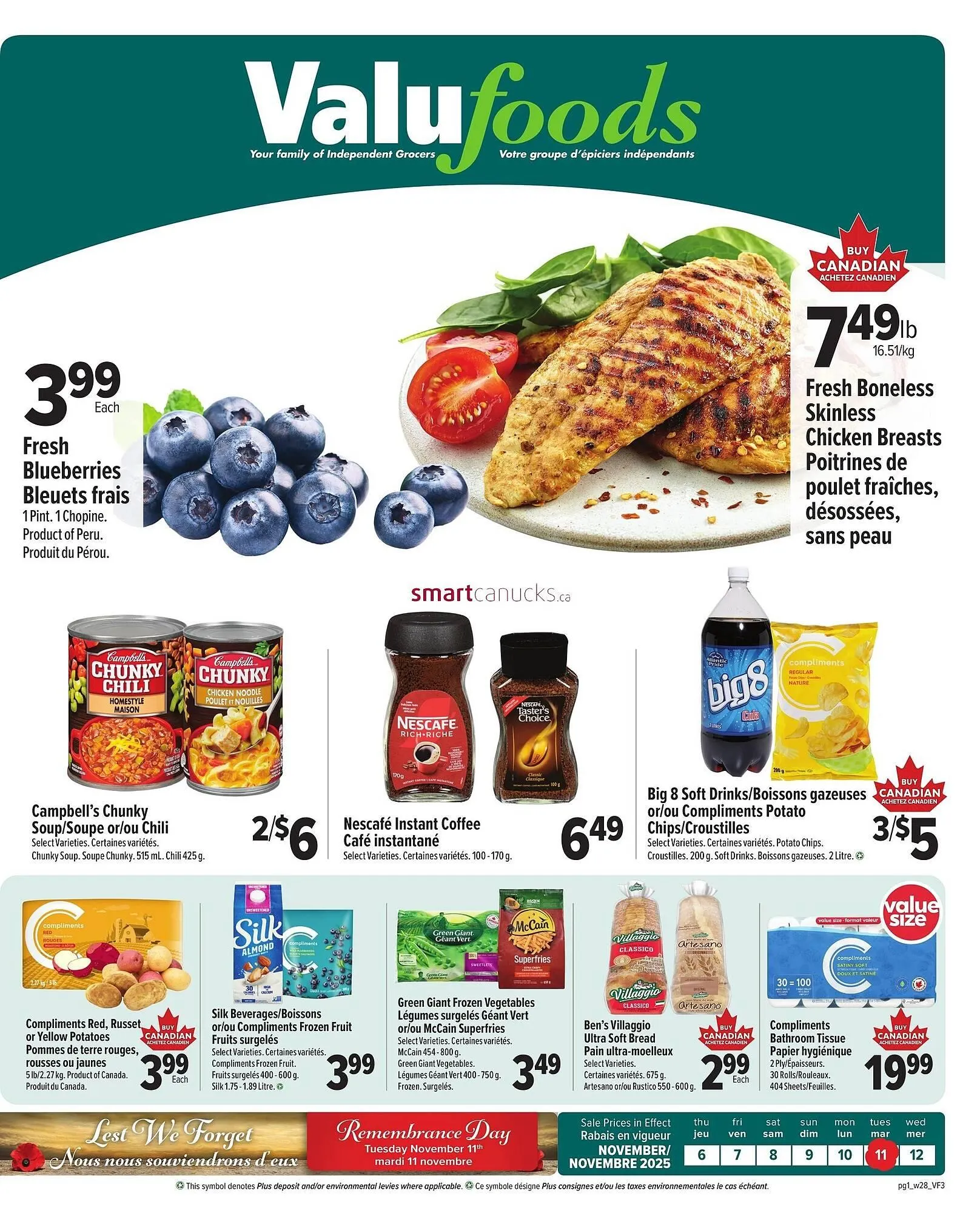ValuFoods flyer from November 5 to November 11 2025 - flyer page 1