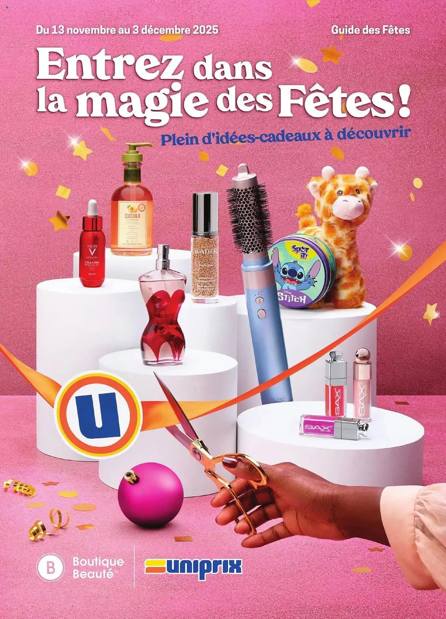 Uniprix flyer from November 13 to December 3 2025 - flyer page 1