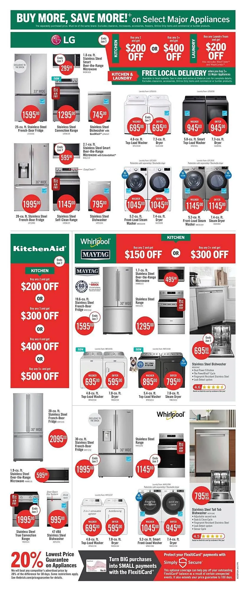 The Brick flyer from December 30 to January 13 2026 - flyer page 16