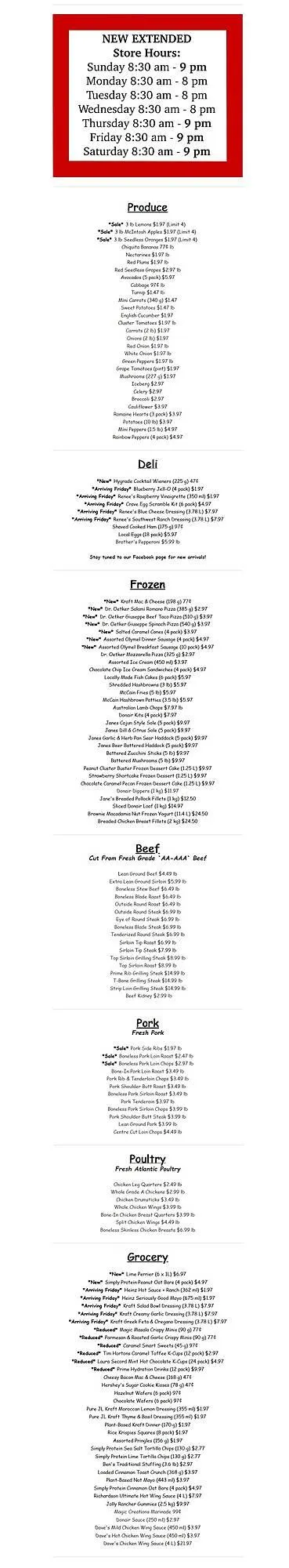 Grocery Gateway flyer from March 27 to April 2 2025 - flyer page 9